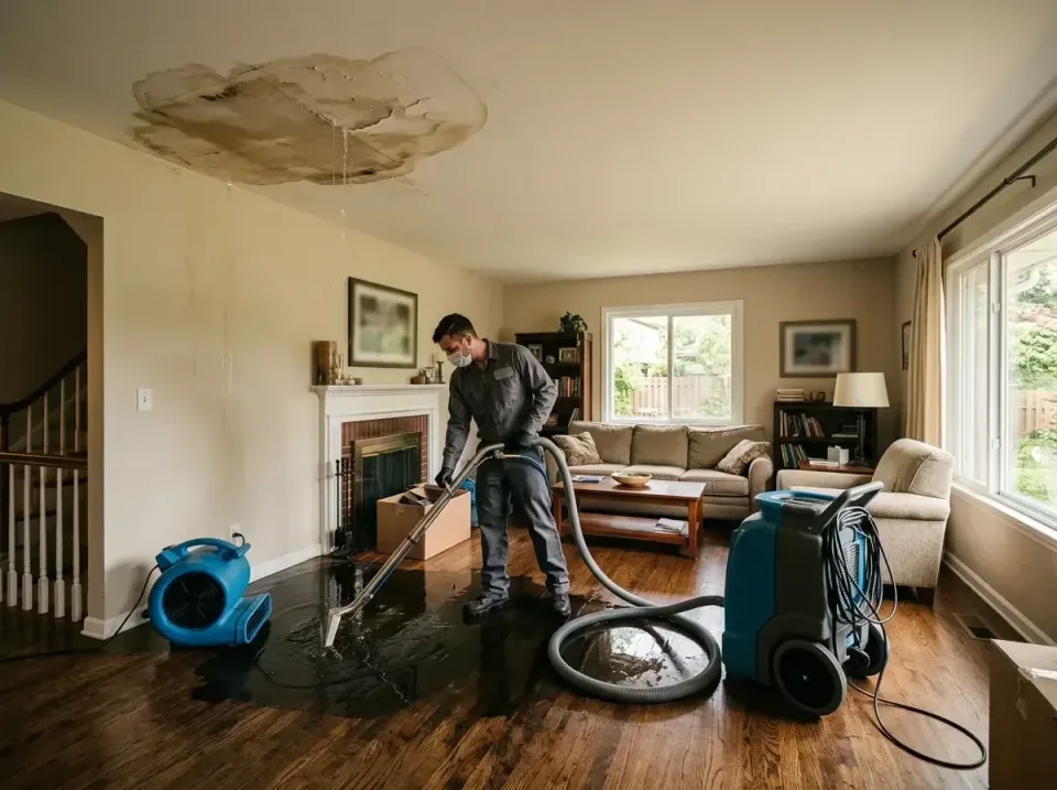 attic-pipe-burst-ceiling-drip-008 — frequently asked questions, Water Damage Restoration & Carpet Care in Bishopville, SC